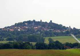 Burg Stolpen von Nordwesten