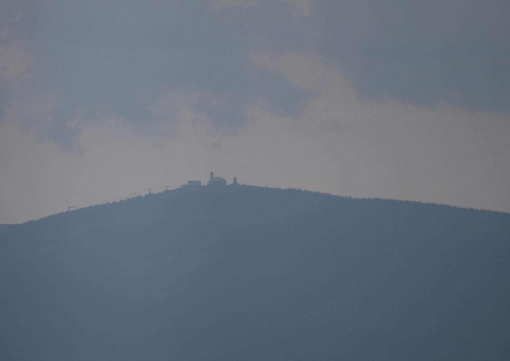 Der Pöhlberg bei Annaberg Buchholz - Fichtelberg Blick