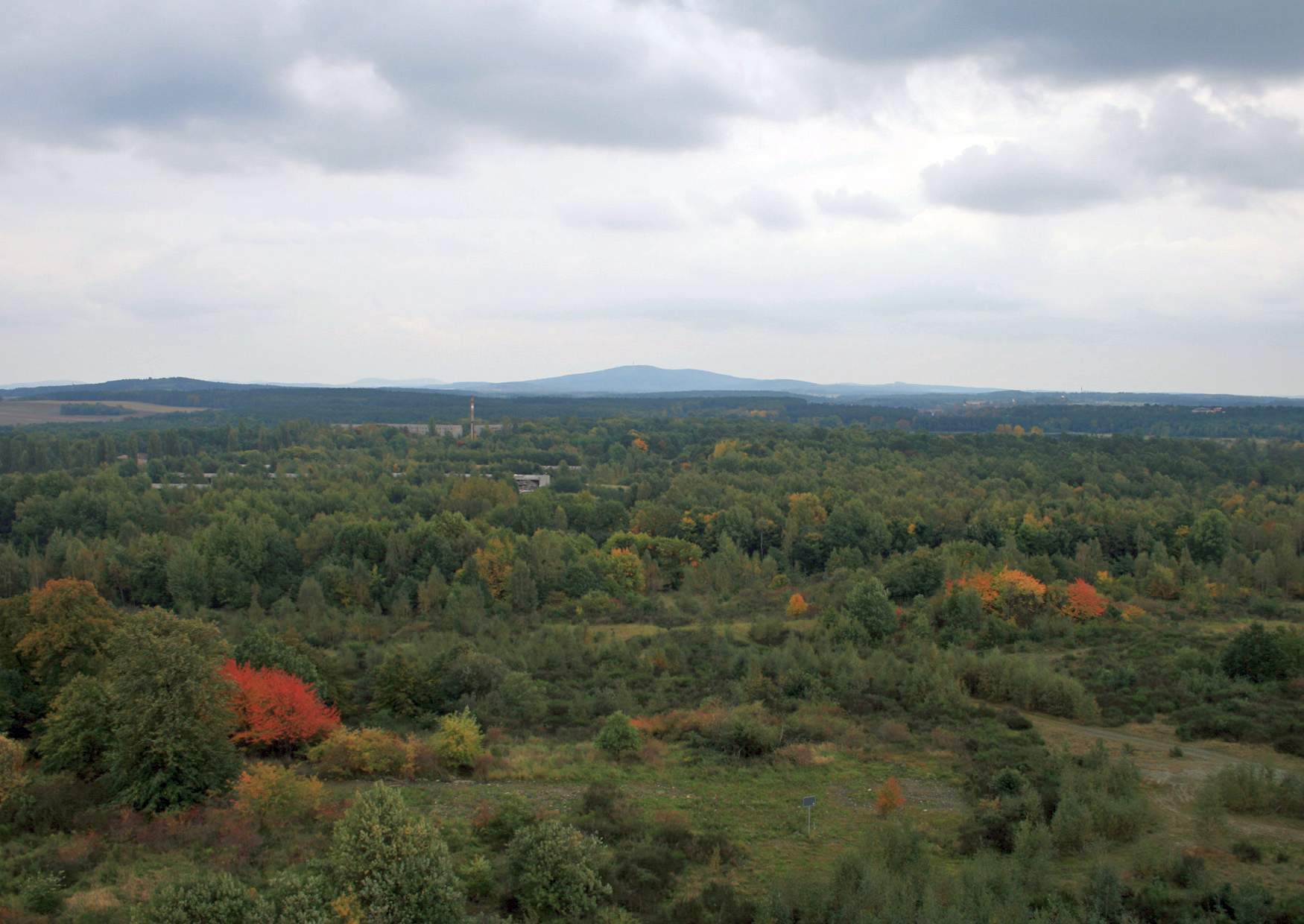 Haselbergturm, der Blick auf den Keulenberg