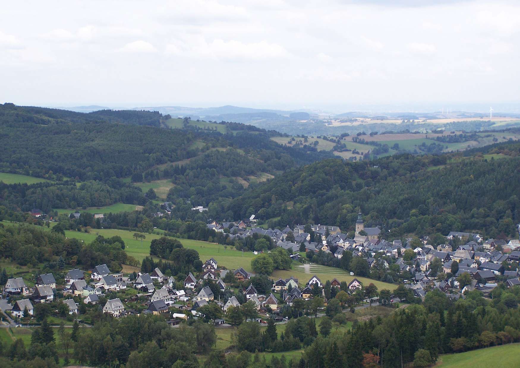 Ausflugsziel bei Geising im Osterzgebirge