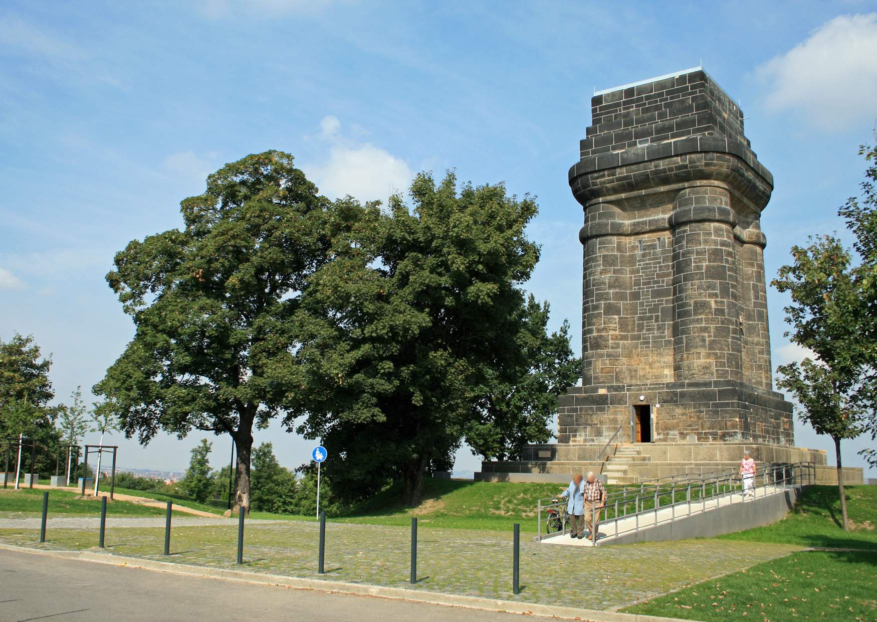 Ausflugsziel Bismarckturm Dresden-Räcknitz