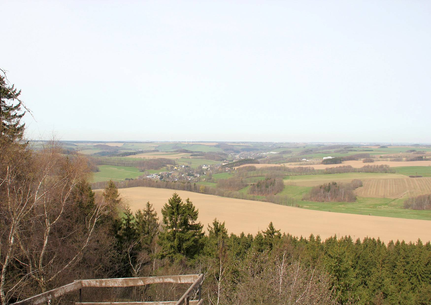 Aussichtspunkt Burgbergaussicht bei Lichtenberg