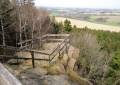 Burgbergaussicht bei Lichtenberg, ein Aussichtspunkt im Erzgebirge