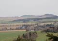 Burgbergaussicht bei Lichtenberg der Blick auf Burkersdorf