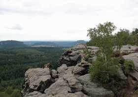 Der Ausblick vom Gohrisch