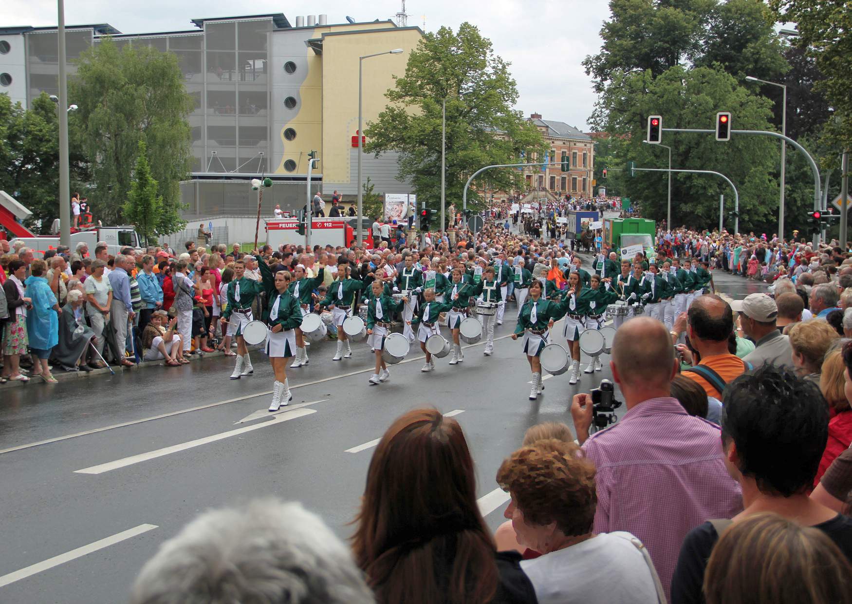 Freiberg Festumzug zur 850 Jahrfeier